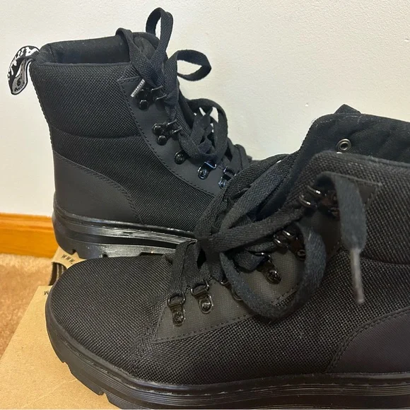 Black winter doc martins. - Picture 2 of 4